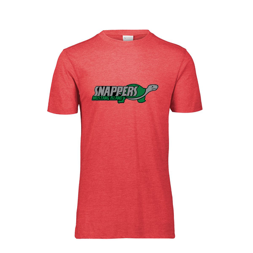 [FTSCUBRD-AS-LOGO1] Decker Men's Tri-Blend T-Shirt - Short Sleeve (Adult S, Red, Logo 1)