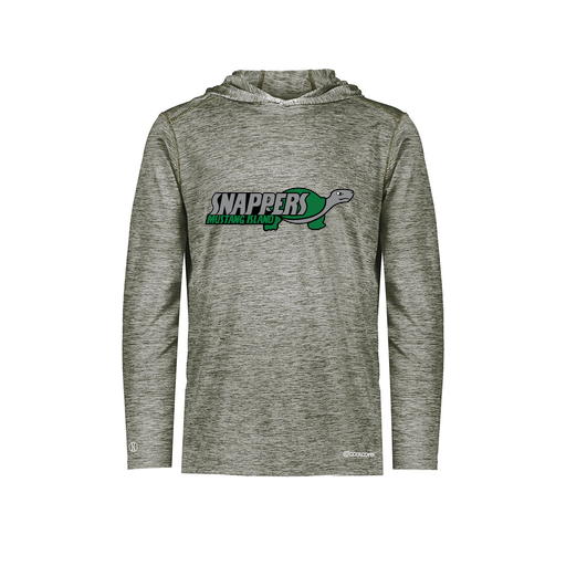 [FOLHCGGY-AS-LOGO1] Decker Men's Charge Hoodie (Adult S, Gray, Logo 1)