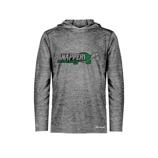 [FOLHCGBK-YS-LOGO1] Decker Youth Charge Hoodie (Youth S, Black, Logo 1)