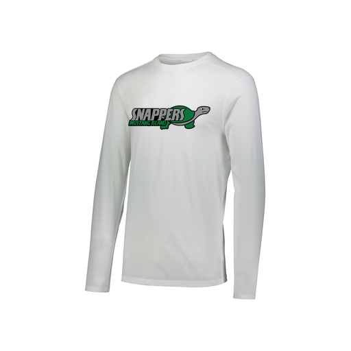 [FTLCUBWH-YS-LOGO1] Decker Youth Tri-Blend T-Shirt - Long Sleeve (Youth S, White, Logo 1)