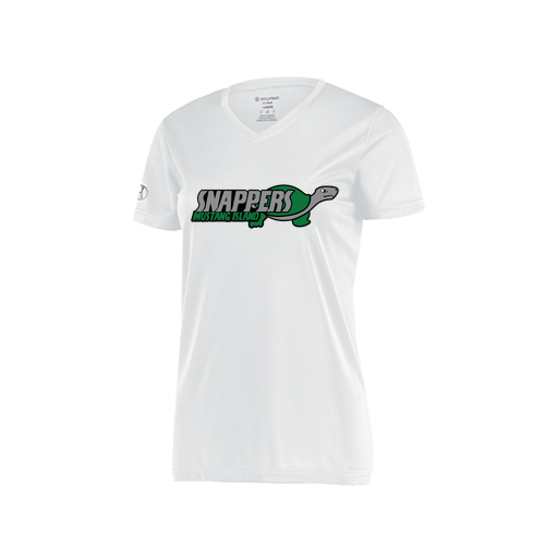 [222820.005.S-LOGO1] Ladies Movement Dri Fit Shirt (Female Adult S, White, Logo 1)
